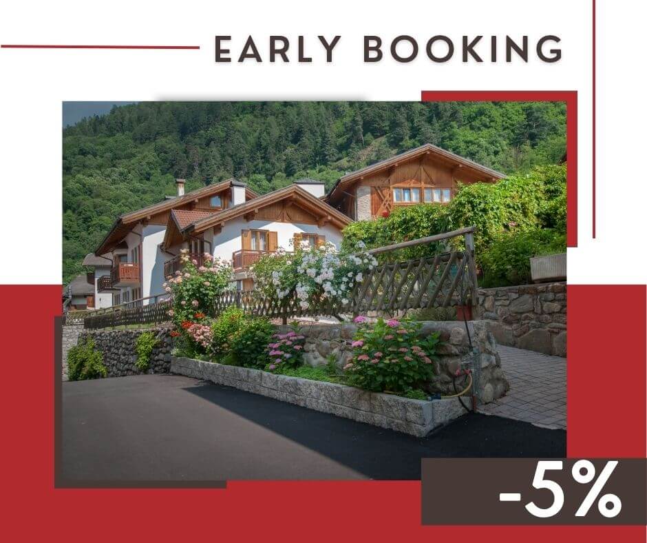 Prenota anticipatamente e approfitta dello sconto early booking per il mese di settembre